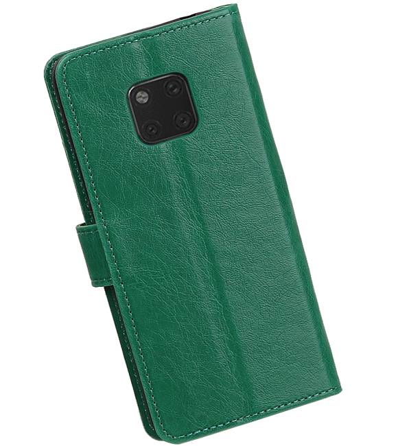 Pull Up Bookstyle for Huawei Mate 20 Pro Green