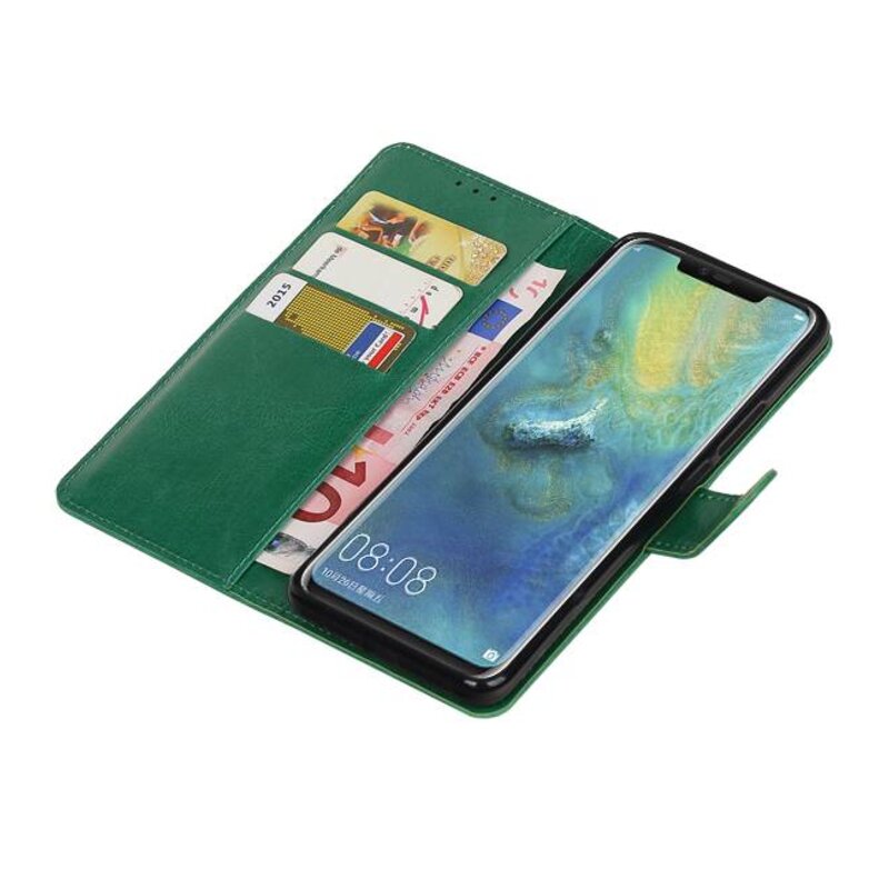 Pull Up Bookstyle para Huawei Mate 20 Pro Green