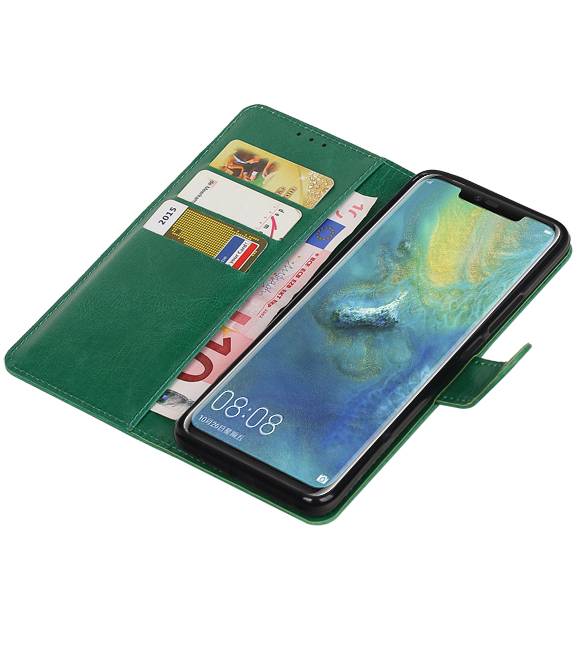 Pull Up Bookstyle for Huawei Mate 20 Pro Green