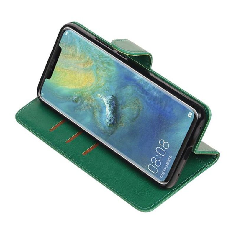 Pull Up Bookstyle per Huawei Mate 20 Pro Green