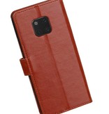 Pull Up Bookstyle para Huawei Mate 20 Pro Brown