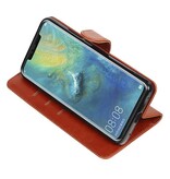 Pull Up Bookstyle for Huawei Mate 20 Pro Brown