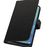 Pull Up Bookstyle voor Huawei Mate 20 X Zwart