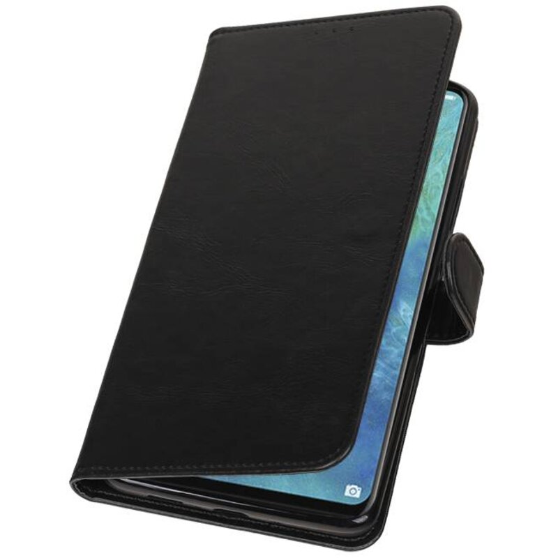 Style de livre Pull Up pour Huawei Mate 20 X Black