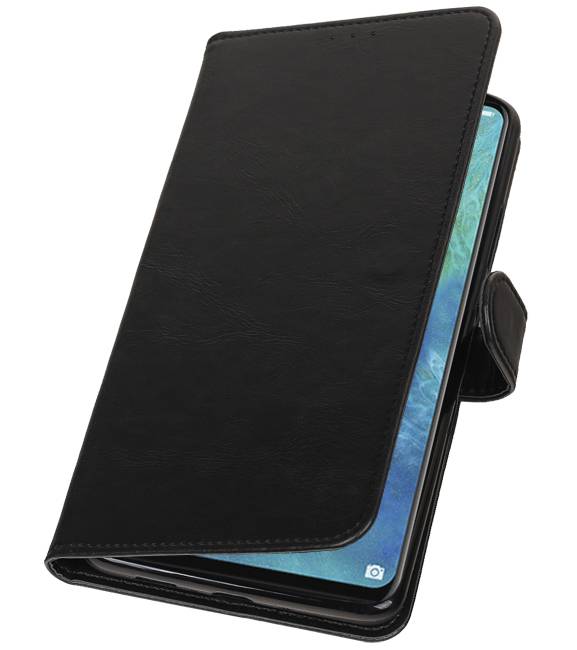 Pull Up Bookstyle for Huawei Mate 20 X Black