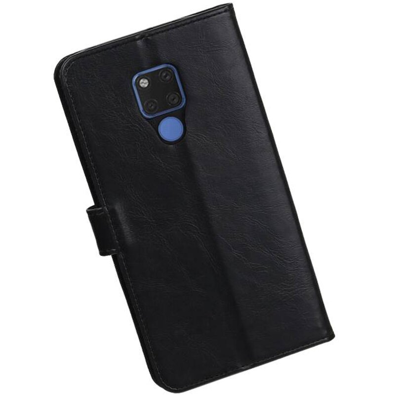 Style de livre Pull Up pour Huawei Mate 20 X Black