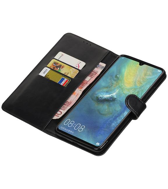 Pull Up Bookstyle for Huawei Mate 20 X Black