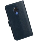 Style de livre Pull Up pour Huawei Mate 20 X Blue