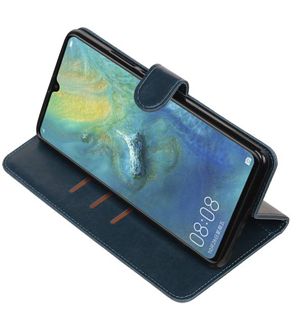Pull Up Bookstyle für Huawei Mate 20 X Blue