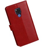 Style de livre Pull Up pour Huawei Mate 20 X Red