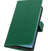 Træk op Bookstyle til Huawei Mate 20 X Green