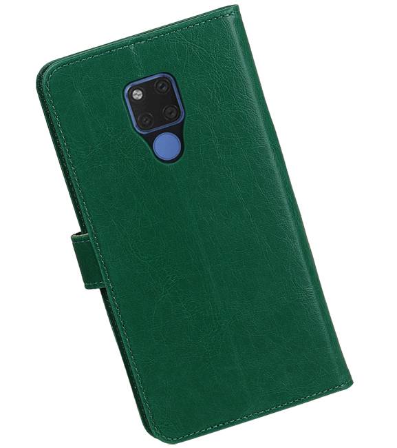 Pull Up Bookstyle for Huawei Mate 20 X Green