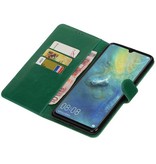 Style de livre Pull Up pour Huawei Mate 20 X Green