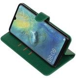 Style de livre Pull Up pour Huawei Mate 20 X Green