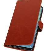 Pull Up Bookstyle for Huawei Mate 20 X Brown