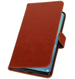 Pull Up Bookstyle for Huawei Mate 20 X Brown