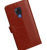Pull Up Bookstyle für Huawei Mate 20 X Brown