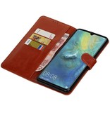 Pull Up Bookstyle for Huawei Mate 20 X Brown