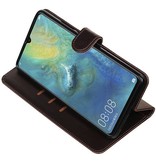 Pull Up Bookstyle voor Huawei Mate 20 X Mocca