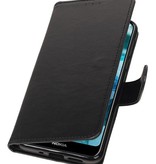 Pull Up Bookstyle for Nokia 7.1 Black