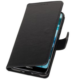 Pull Up Bookstyle für Nokia 7.1 Black