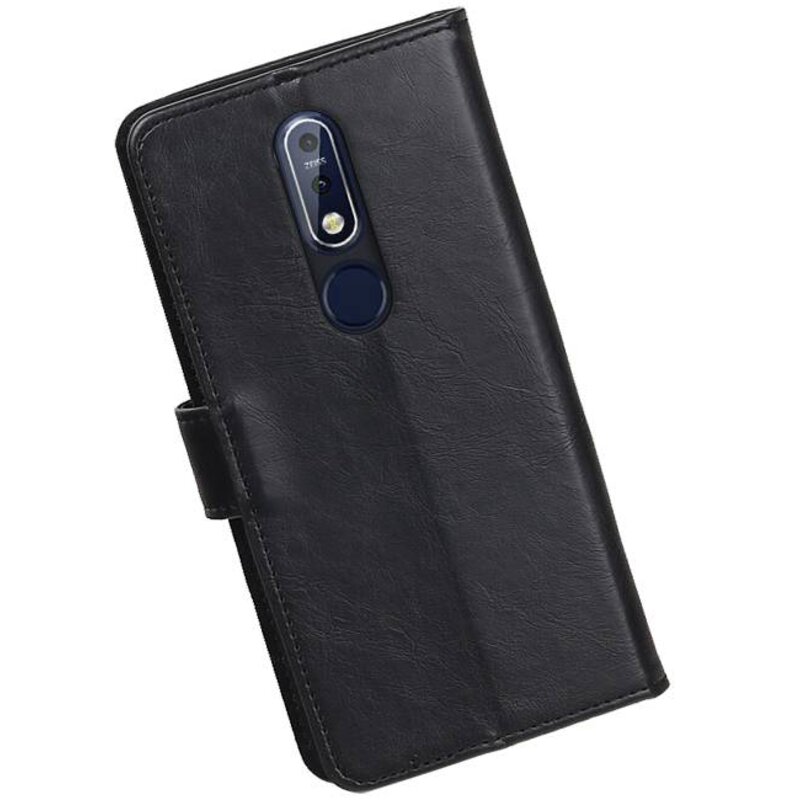 Pull Up Bookstyle for Nokia 7.1 Black