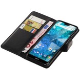 Pull Up Bookstyle pour Nokia 7.1 Noir