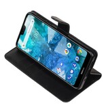 Pull Up Bookstyle for Nokia 7.1 Black