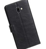 Pull Up Bookstyle for Samsung Galaxy J6 Plus Black