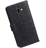 Pull Up Bookstyle for Samsung Galaxy J6 Plus Black