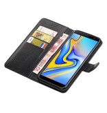 Pull Up Bookstyle para Samsung Galaxy J6 Plus negro