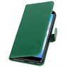 Pull Up Bookstyle pour Samsung Galaxy J6 Plus Vert