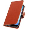 Pull Up Bookstyle pour Samsung Galaxy J6 Plus Brown