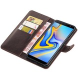 Pull Up Bookstyle per Samsung Galaxy J6 Plus Mocca