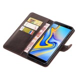 Pull Up Bookstyle für das Samsung Galaxy J6 Plus Mocca