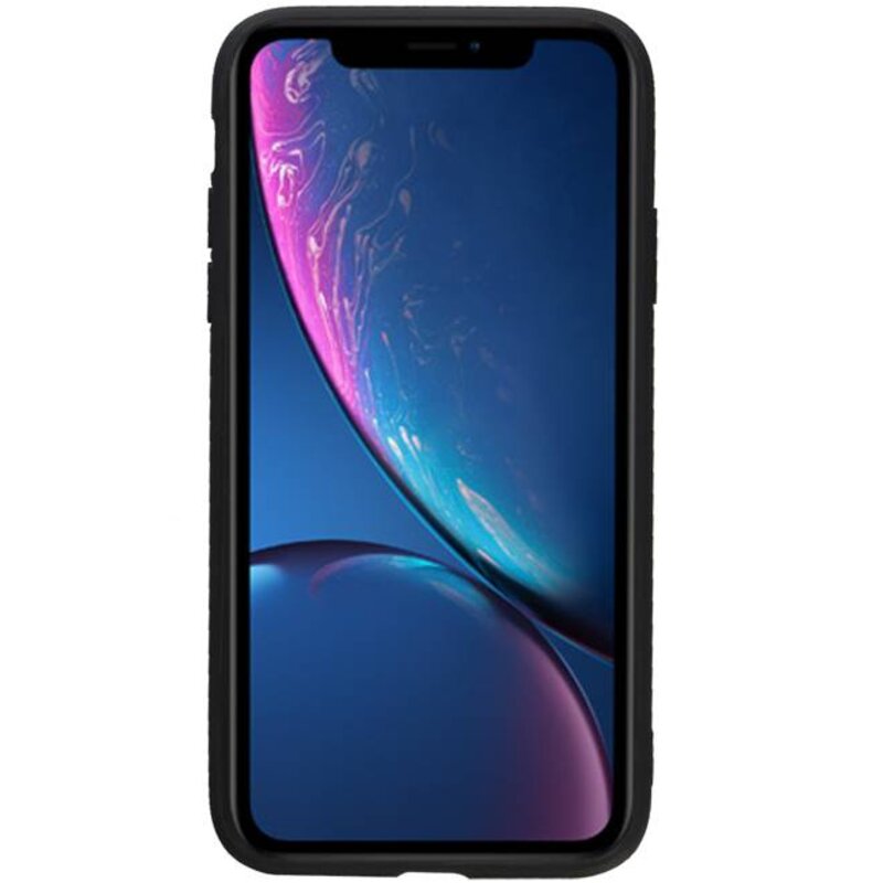 Standing Back Cover 1 Passes für das iPhone XR Navy