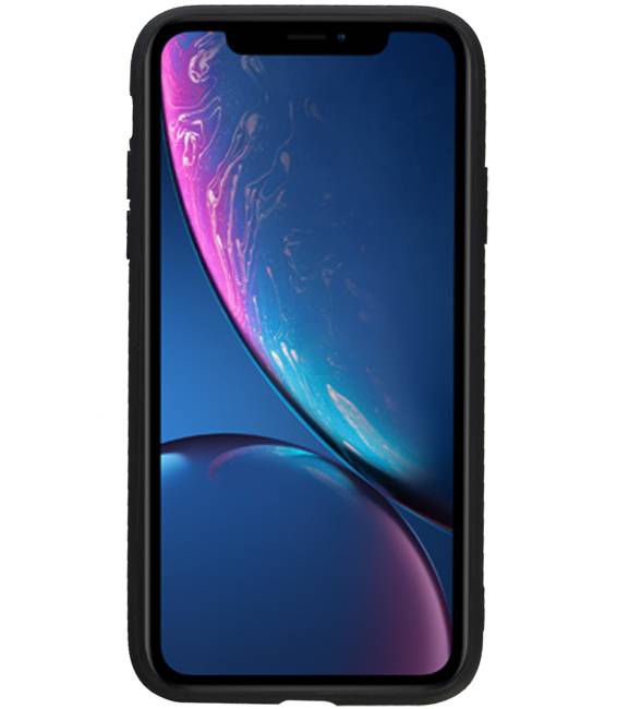 Portrait Back Cover 1 Karten für iPhone XR Braun