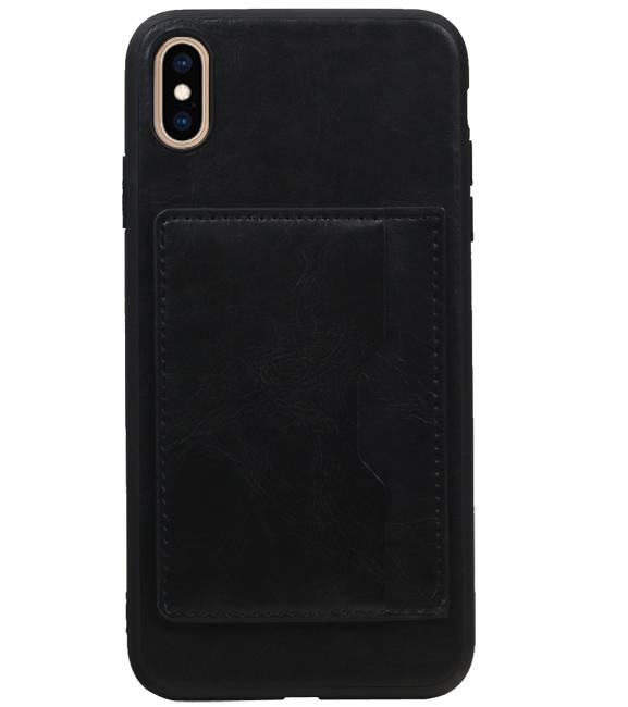 Standing Back Cover 1 Passes for iPhone XS Max Black