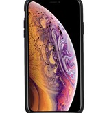 Stand Back Cover 1 Pases para iPhone XS Max Black