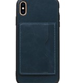 Standing Back Cover 1 Passes for iPhone XS Max Navy