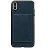 Stand Back Cover 1 Pases para iPhone XS Max Navy