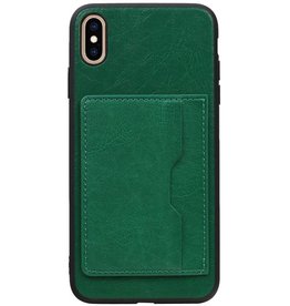 Couverture arrière droite 1 laissez-passer pour iPhone XS Max Vert