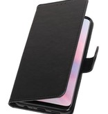 Pull Up Bookstyle voor Huawei Y9 2019 Zwart