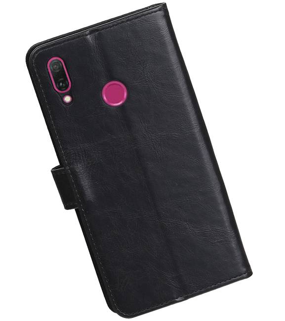 Pull Up Bookstyle per Huawei Y9 2019 Nero