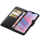 Pull Up Bookstyle für Huawei Y9 2019 Schwarz