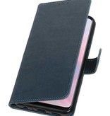 Pull Up Bookstyle für Huawei Y9 2019 Blau