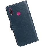 Pull Up Bookstyle for Huawei Y9 2019 Blue