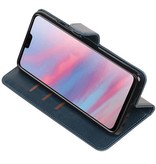 Pull Up Bookstyle für Huawei Y9 2019 Blau