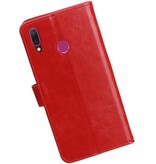 Pull Up Bookstyle for Huawei Y9 2019 Red