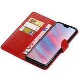 Pull Up Bookstyle for Huawei Y9 2019 Red